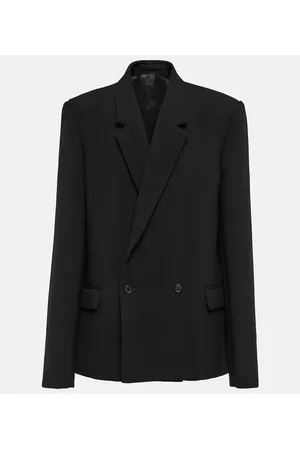 WARDROBE.NYC X Hailey Bieber Blazer HB aus Schurwolle
