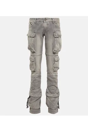 The Attico Cargohose Essie aus Denim
