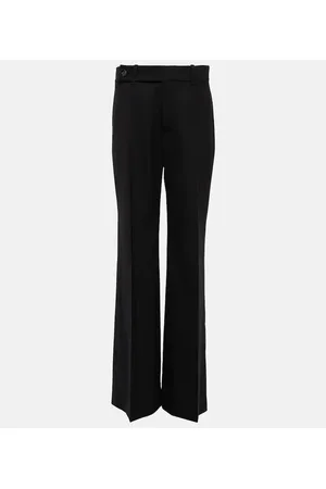 Chloé Chloé High-Rise-Hose aus einem Wollgemisch