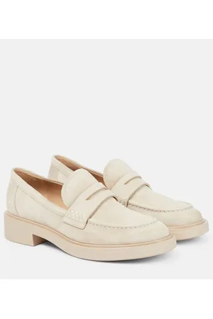Gianvito Rossi Loafers Harris aus Veloursleder