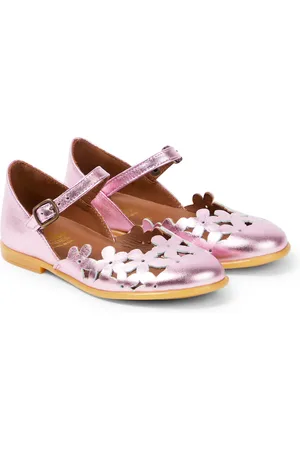 PèPè PèPè Ballerinas aus Metallic-Leder