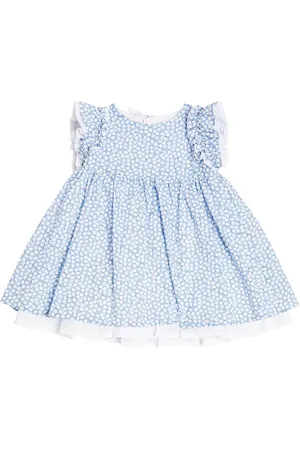 Il gufo Baby Bedrucktes Kleid aus Baumwolle