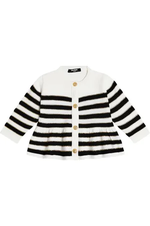 Balmain Baby Cardigan aus einem Wollgemisch