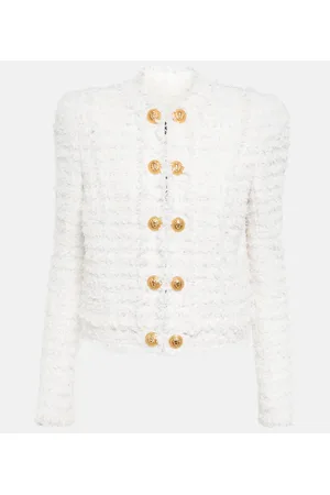 Balmain Jacke aus Tweed