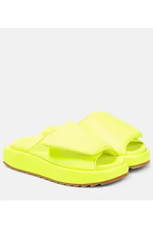 Gia Borghini Pantoletten Gia 1 aus Leder
