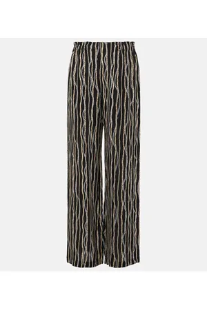 Chloé Chloé Bedruckte Hose aus Seide