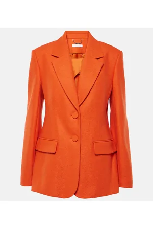 Chloé Chloé Gefilzter Blazer aus Wolle und Kaschmir