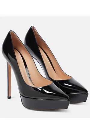 Gianvito Rossi Plateau-Pumps aus Lackleder