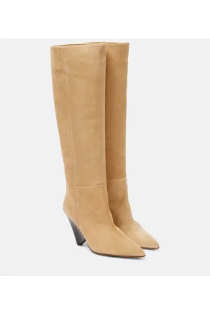 Isabel Marant Stiefel Lakita aus Veloursleder
