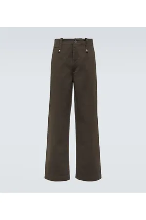 Burberry Gerade Hose aus Baumwoll-Twill
