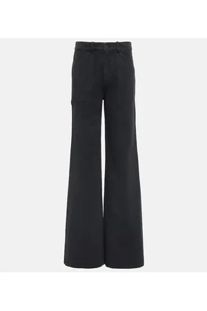 NILI LOTAN Weite Hose Quentin aus Twill