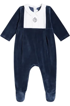 Tartine Et Chocolat Baby Strampler aus Samt