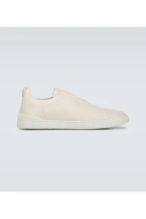 Ermenegildo Zegna Sneakers Triple Stitch aus Leder