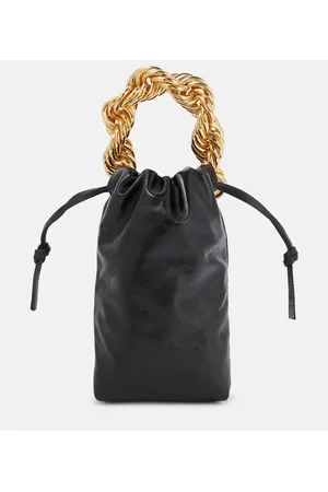 Jil Sander Tote Small aus Leder