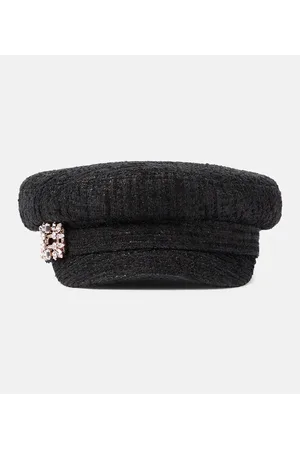 Roger Vivier Schiebermütze aus Tweed