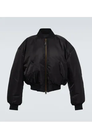 Balenciaga Wattierte Bomberjacke aus Nylon