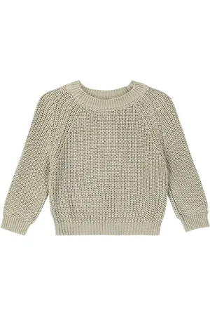 Donsje Baby Pullover Jade aus Baumwolle