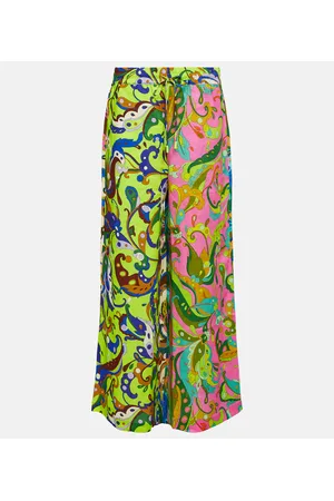 ALÉMAIS Alémais Weite High-Rise-Hose Yvette aus Leinen