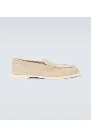JOHN LOBB Loafers Pace aus Veloursleder