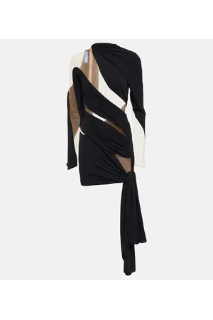 MUGLER Minikleid mit Tüll