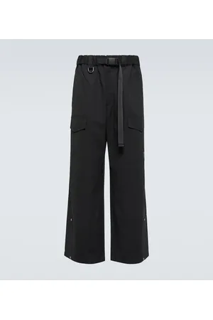 Y-3 Cropped-Hose aus Baumwolle