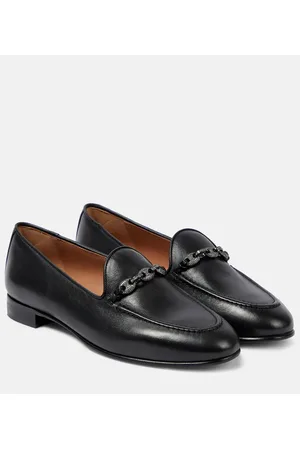 Aquazzura Verzierte Loafers Tasslimo aus Leder