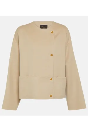 Loro Piana Jacke Asym aus Kaschmir