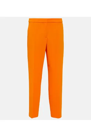 DRIES VAN NOTEN Schmale Hose aus Crêpe