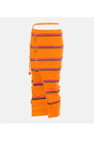 Jacquemus Midirock La Jupe Maille Concha