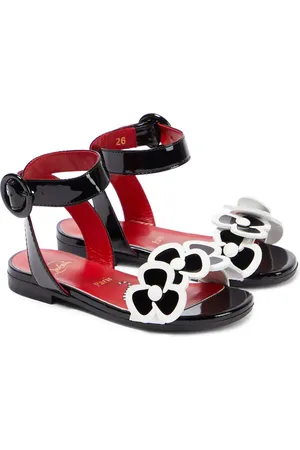 Christian Louboutin Sandalen Pensatoi aus Lackleder