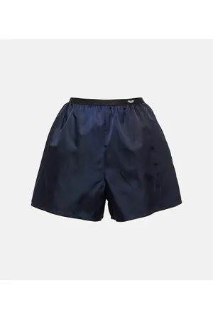 Prada High-Rise Shorts aus Re-Nylon