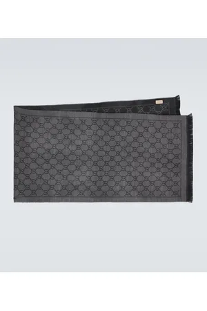 Gucci Schal GG aus Woll-Jacquard