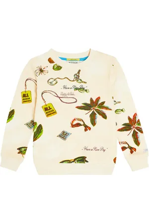 Scotch&Soda Bedrucktes Sweatshirt aus Baumwolle