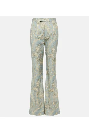 Vivienne Westwood High-Rise-Schlaghose Ray aus Baumwolle