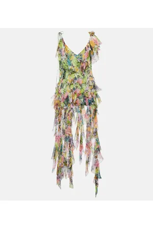 DRIES VAN NOTEN Bedrucktes Top aus Seide