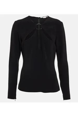 Stella McCartney Top aus Crêpe