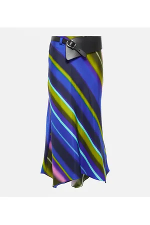 Dorothee Schumacher Midirock aus Seiden-Twill