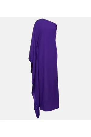 ‎Taller Marmo‎ One-Shoulder-Robe Betsy aus Crêpe