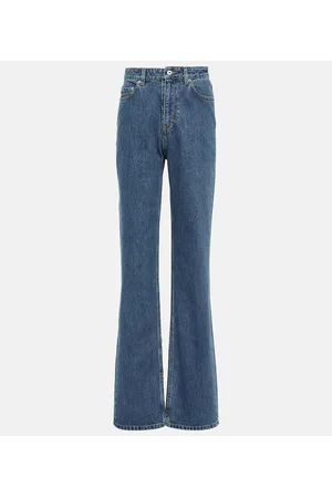 Burberry High-Rise Straight Jeans