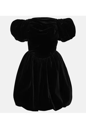 Simone Rocha Minikleid aus Baumwollsamt