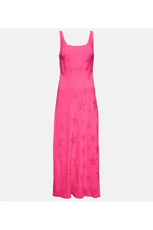 RIXO London Midikleid Benedict aus Jacquard-Crêpe