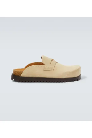 VERSACE Slippers Medusa aus Veloursleder