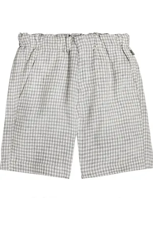 Il gufo Bermuda-Shorts aus Leinen