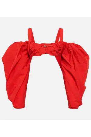 Jacquemus Cropped-Top Le Haut Crinoline