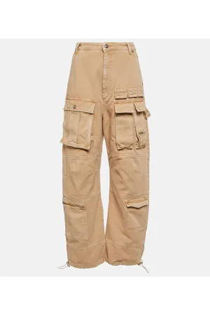 Sportmax High-Rise-Cargohose aus Denim