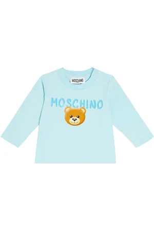 Moschino Baby Longsleeve Teddy Bear aus Jersey