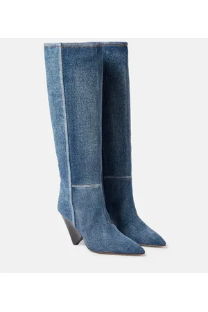 Isabel Marant Stiefel Lakita aus Denim