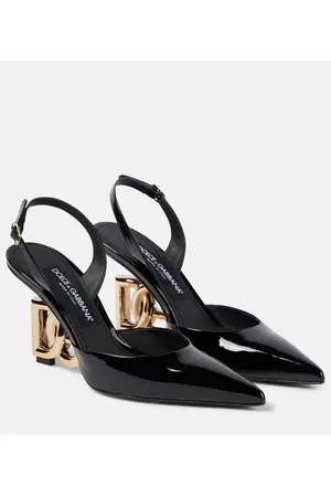 Dolce & Gabbana Slingback-Pumps Lollo aus Lackleder