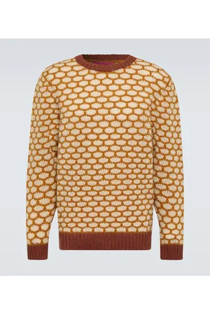 THE ELDER STATESMAN Pullover aus Kaschmir-Jacquard