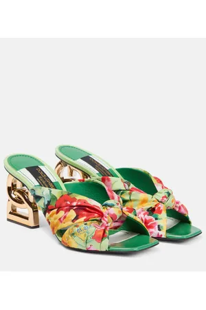 Dolce & Gabbana Bedruckte Pantoletten Portofino
